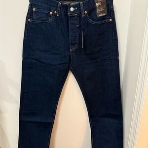 Levi's Men's 501 Original Fit Jeans - Dark Blue